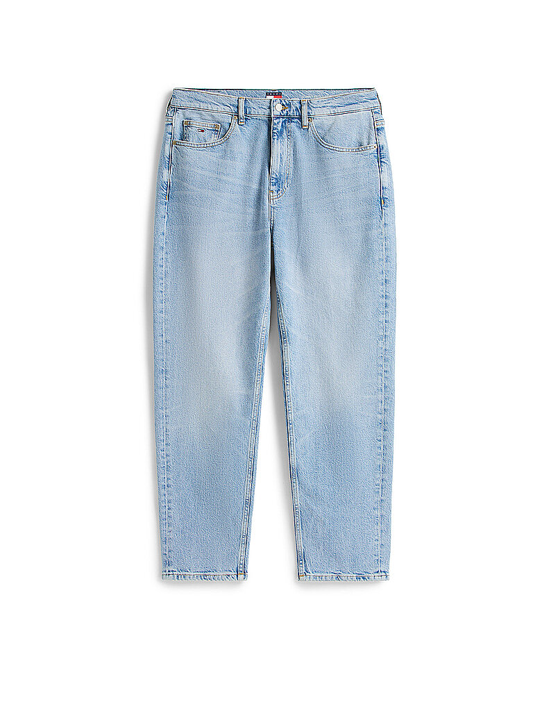 Regular-fit-Jeans TOMMY JEANS "SONNY", Herren, Gr. 31, Länge 32, denim light, Denim/Jeans, Obermaterial: 81% Baumwolle, 18% Lyocell, 1% Elasthan, regular fit, Jeans, Tapered Leg, mit Fade-Effekten